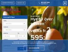 Tablet Screenshot of berrasbiluthyrning.se